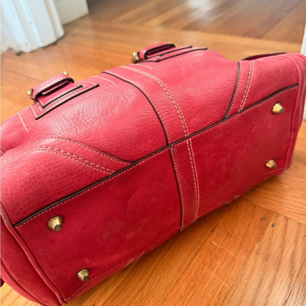 Coach Raspberry Pink Mia Satchel - Picture 4 of 13